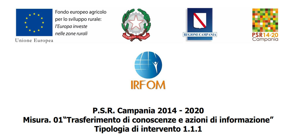 PSR Campania 2014-2020 misura 01 – ‘Trasferimento di conoscenze e azioni di informazione’ – tipologia di intervento 1.1.1.